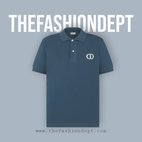 Classic Pacific Blue Polo with "CD" Embroidery