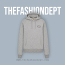 Signature Hoodie "CD" Emblem Gray