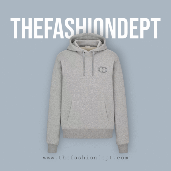 Signature Hoodie "CD" Emblem Gray