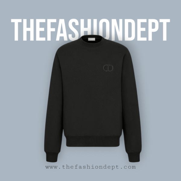 Sweater "CD" Emblem Black