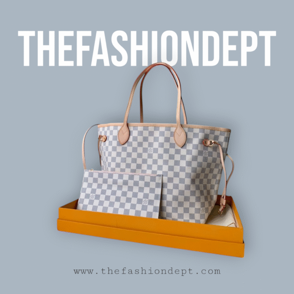 Neverfull damier ebène white