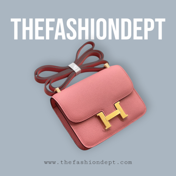 Constance mini pink, gold