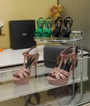 Tribute platform sandal blush pink 135MM