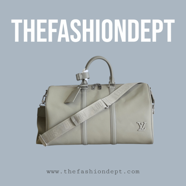Keepall Bandoulière 50 Duffle Bag Cremé