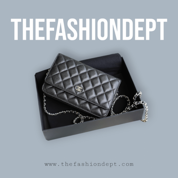 Classic wallet on chain silver