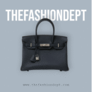 Birkin 30 black swift