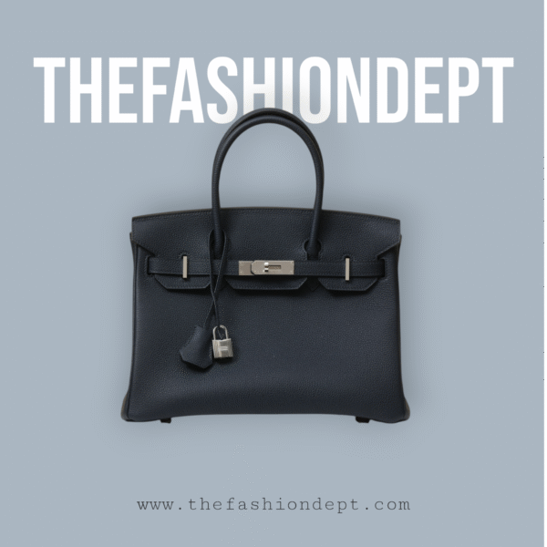 Birkin 30 black silver