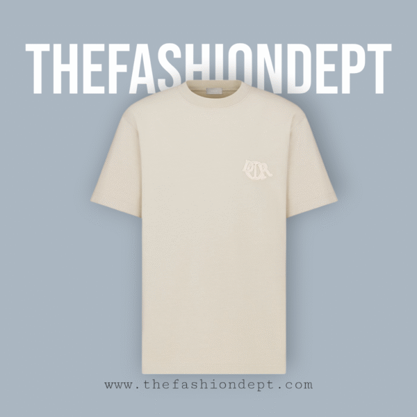 Relaxed-fit Dior Charm-T-shirt Cream