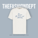 Relaxed-fit T-shirt with Dior "For my real friends" Print SS25 White
