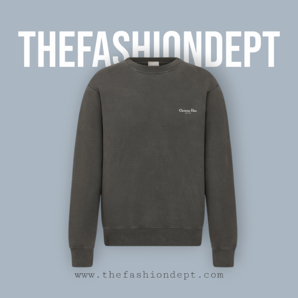Heritage Print Regular fit Sweater Gray