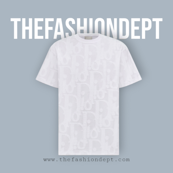 Relaxed-fit T-shirt with Dior Oblique motive White