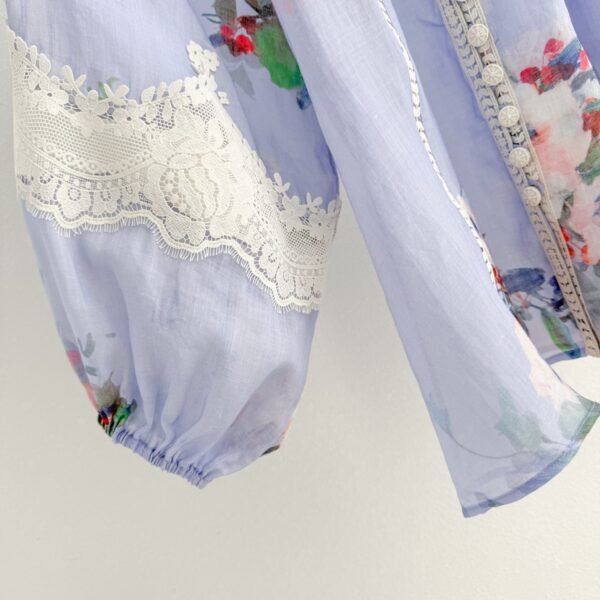 Blouse everley lace trim - Image 5