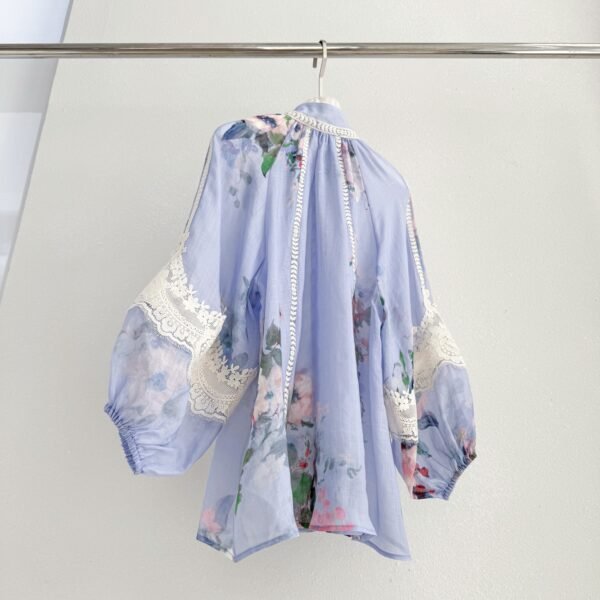 Blouse everley lace trim - Image 6
