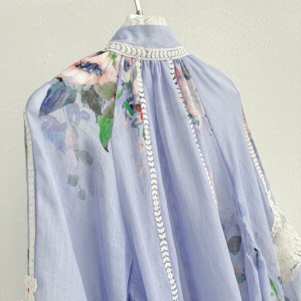 Blouse everley lace trim - Image 7