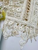 Illuminate Cornelli crochet minidress
