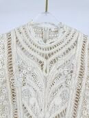 Illuminate Cornelli crochet minidress