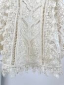 Illuminate Cornelli crochet minidress