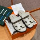 Chypre Sandals Beige Lin
