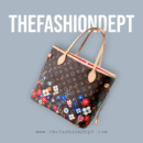 Neverfull LV X TM sunset cherry monogram