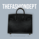 Birkin 30 black swift