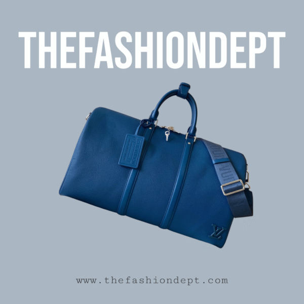 Keepall Bandoulière 50 Duffle Bag Light Blue / Bleu Atlantique