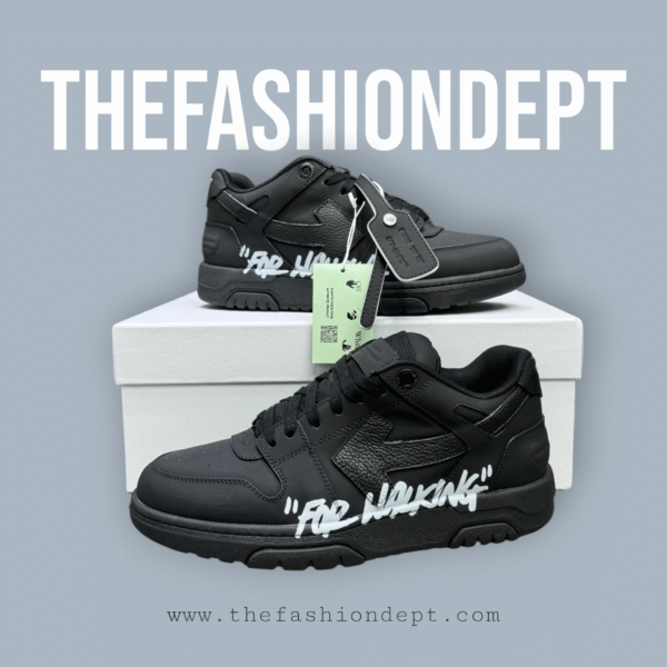 "Out of Office" Full Black White Text