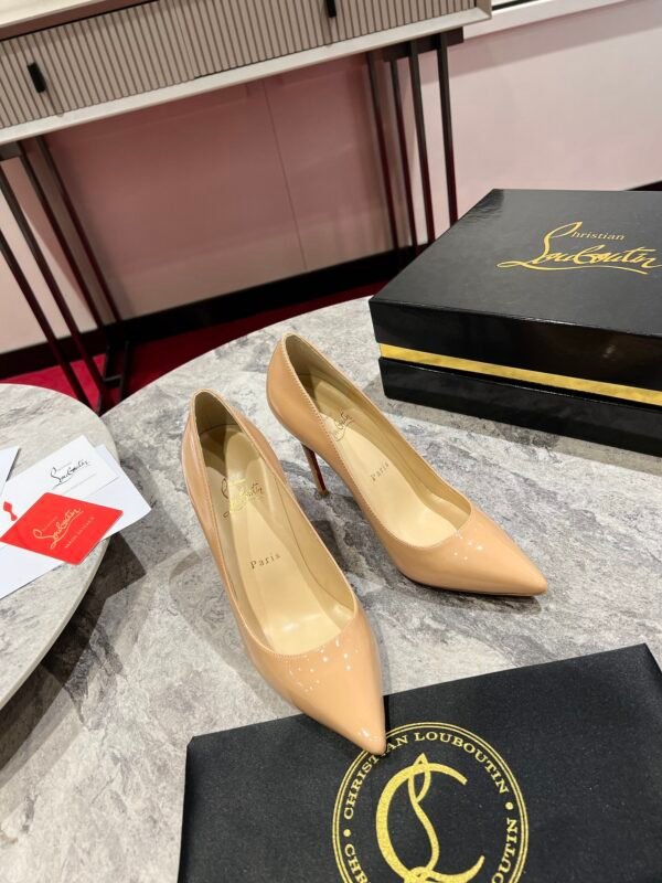 Kate pump beige 100MM - Image 4