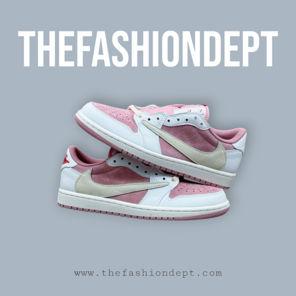 Travis Scott x Air Jordan AJ 1 Low OG Sail Shy Pink