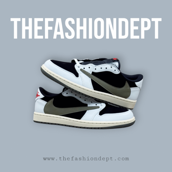 Travis Scott x Air Jordan AJ 1 Low OG Olive Swoosh