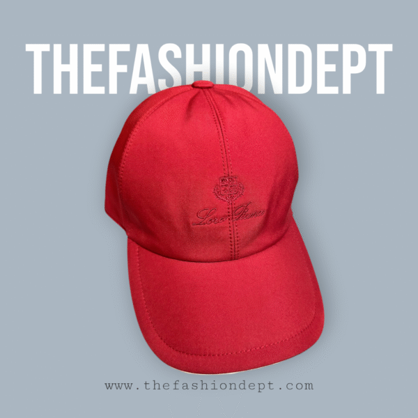 Logo Baseball Cap Red