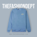Sweater "CD" Emblem Light Blue