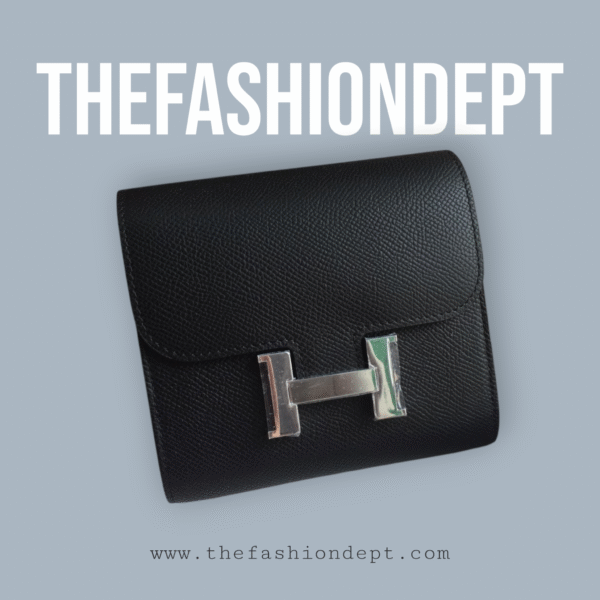 Constance compact wallet black