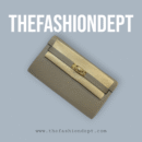 Kelly to go wallet brown, gold