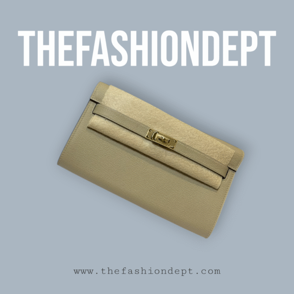 Kelly to go wallet brown, gold - Image 11
