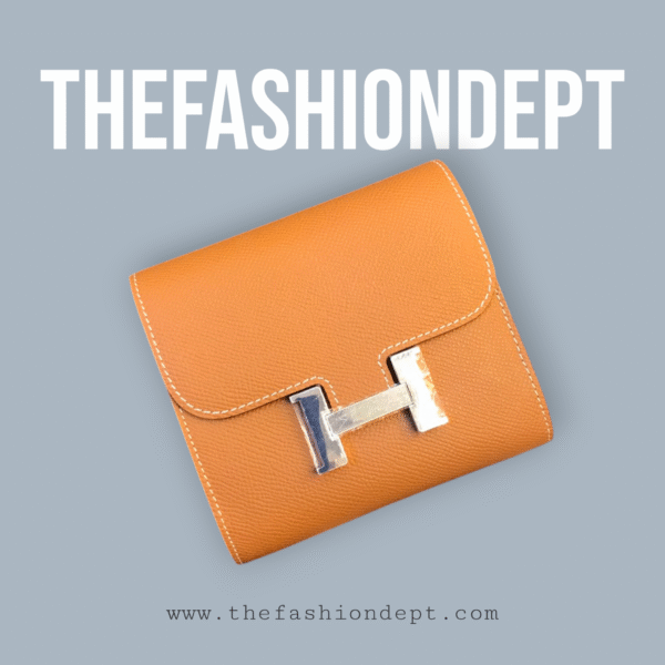 Constance compact wallet brown