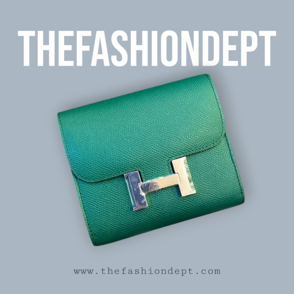 Constance compact wallet green