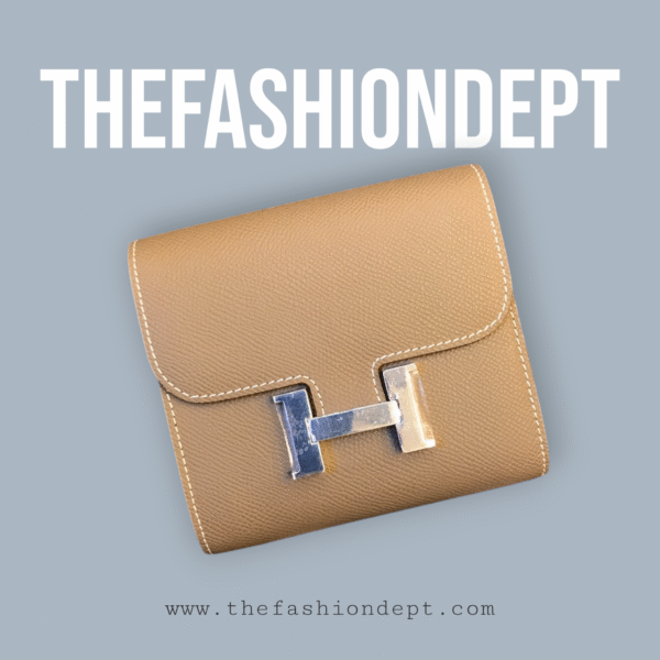 Constance compact wallet creme