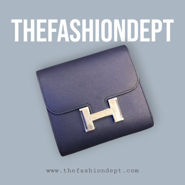 Constance compact wallet blue