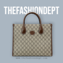 Interlocking G tote small GG supreme, white