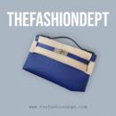 Kelly pochette epsom blue