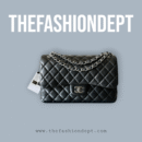 Flap bag jumbo caviar black, silver