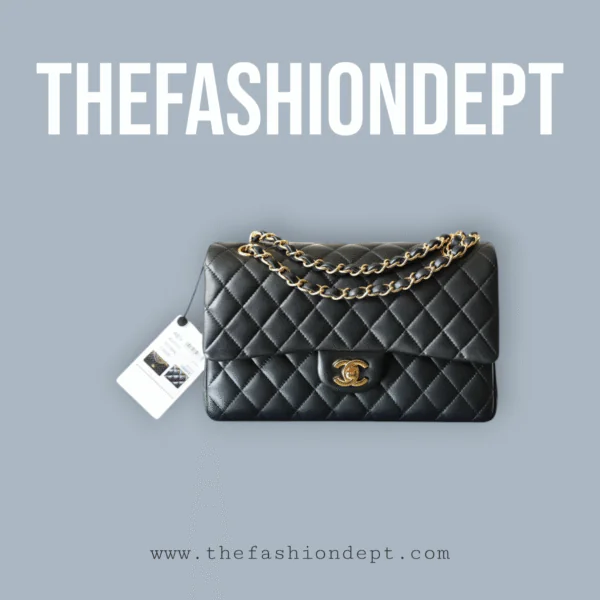 20220104_i1641278296_22_0.jpg-Photoroom Flap bag medium lambskin black, gold