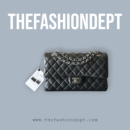 Flap bag medium lambskin black, gold