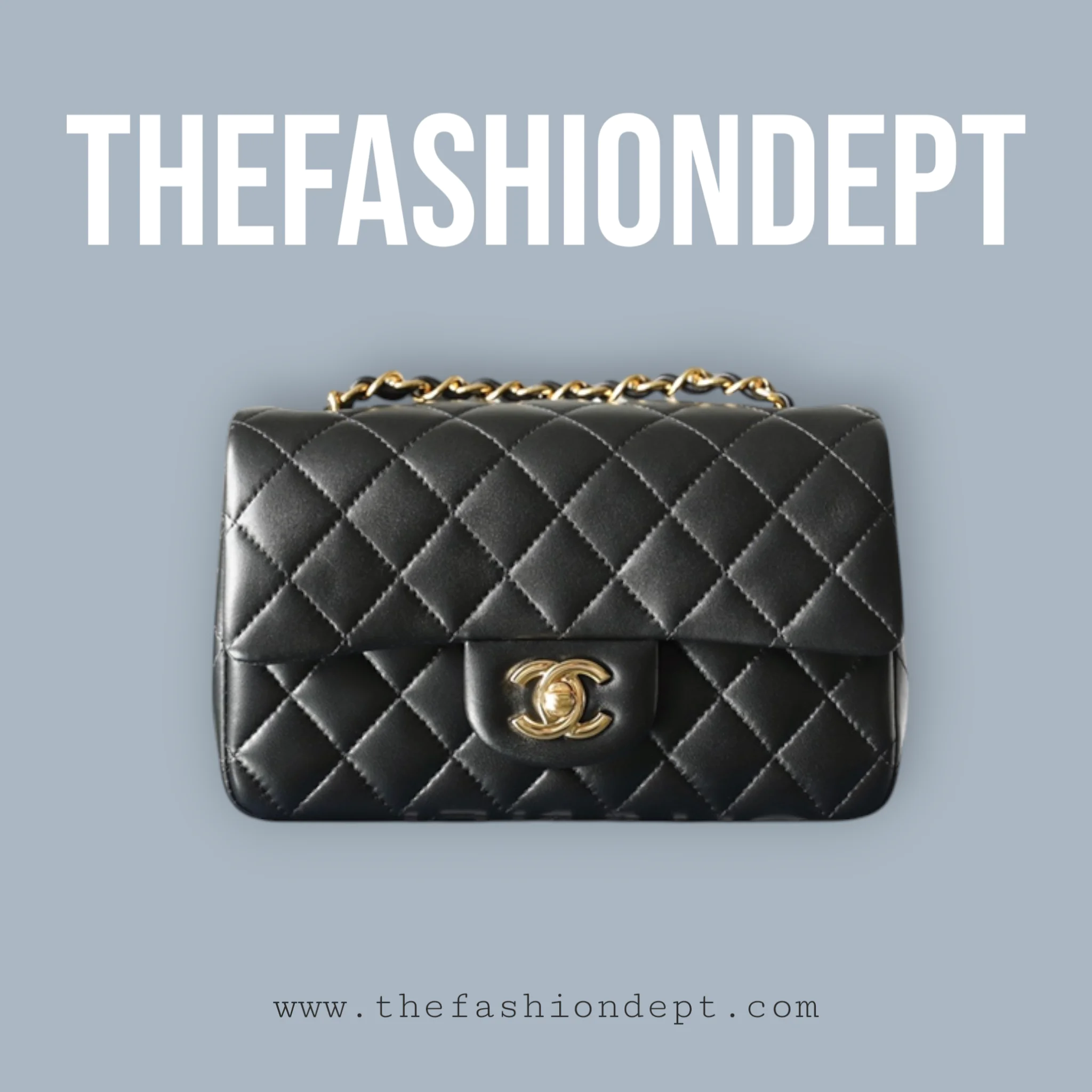 20220106_i1641442907_450_0.jpg-Photoroom Flap bag mini lambskin black, gold