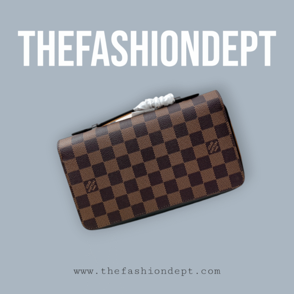 Zippy XL wallet brown, damier