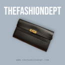 Kelly wallet brown, gold