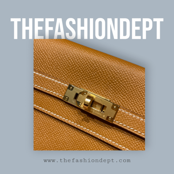 Kelly wallet brown, gold - Image 7