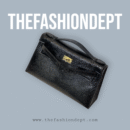 Kelly pochette lizard pink