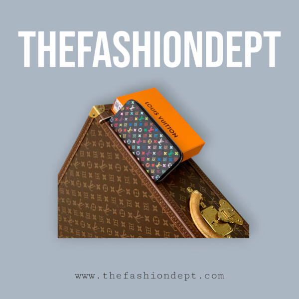 Clemence wallet monogram, black X TM
