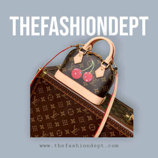 Alma monogram, brown X TM